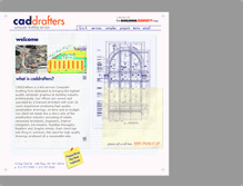Tablet Screenshot of caddrafters.com